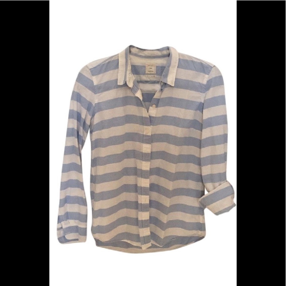GAP striped button down